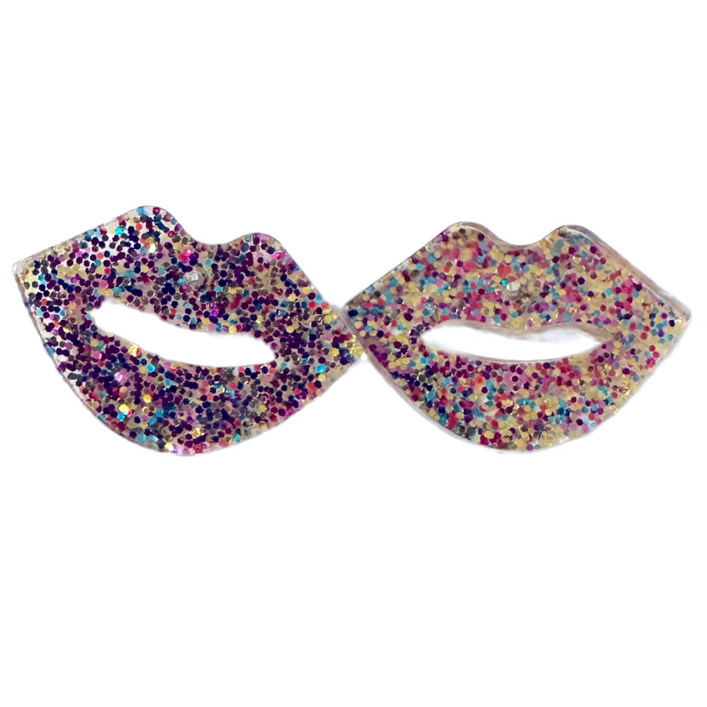 Confetti Bratz Lips Earrings 15$